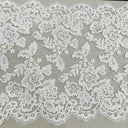 Beaded Corded Lace Trim 14.5" Double Sided