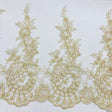 Embroidered Corded Lace Trim