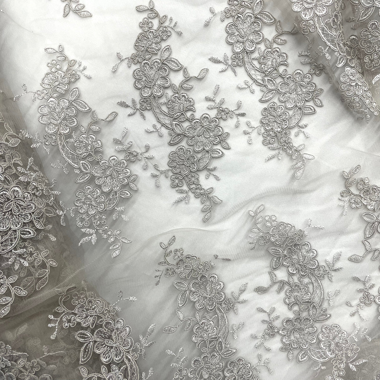 Corded Bridal Lace Fabric 54" Wide