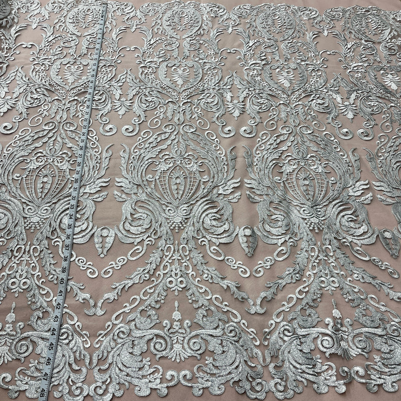 Embroidered Lace Bridal Fabric