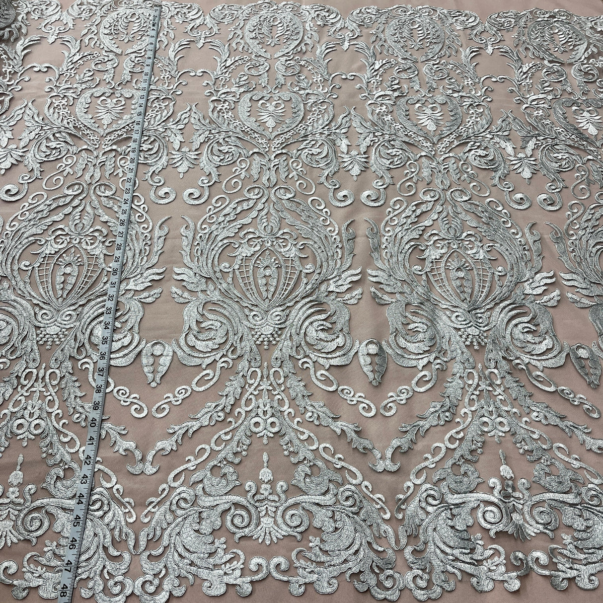 Embroidered Lace Bridal Fabric