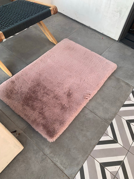 Soft Cozy Faux Fur Bath Mat/Area Rug/Door Mat/Kitchen Mat for Home Décor