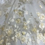 3D Floral Lace Fabric 60" Wide