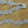 Beaded Corded Lace Trim 2" Polyester