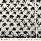 Beaded Corded Bridal Lace Fabric 52" Wide
