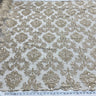 1 Yard Beaded Lace Fabric Embroidered 100 Percent Polyester Net Mesh 56 inch Width