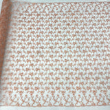Corded Bridal Lace Fabric 54" Polyester Net Mesh
