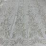 Beaded Corded Bridal Lace Fabric
