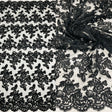 Corded Bridal Lace Embroidered Net Mesh