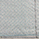 Embroidered Lace Mesh in Lt. Blue and Purple