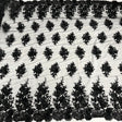 Beaded 3D Floral Lace Fabric