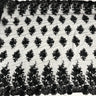 Beaded 3D Floral Lace Fabric