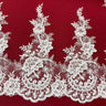 Embroidered Corded Lace Trim