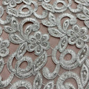 Beaded Corded Bridal Lace Fabric 52" Wide