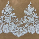 Beaded Corded Lace Trimming