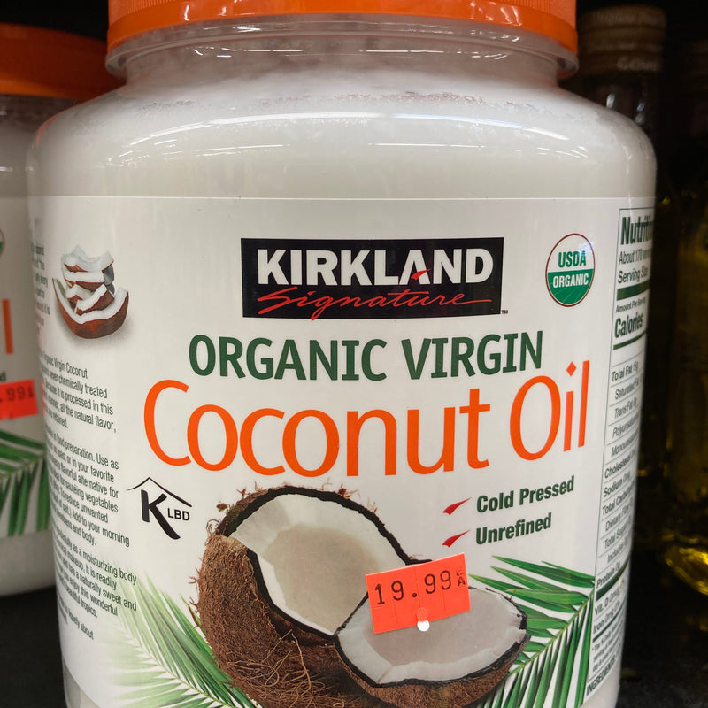 Kirkland Organic Virgin Coconut Oil 2.48L