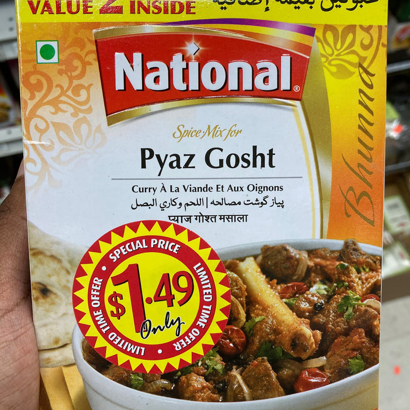 National Pyaz Gosht