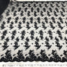 Corded Bridal Lace Fabric Embroidered on Polyester Net Mesh 54"