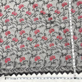 Embroidered Lace Mesh Fabric