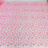 Beaded 3D Floral Lace Fabric