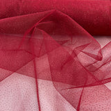 Glitter Mesh Polyester Fabric - Sparkle Net, 60" Width (1 Yard)