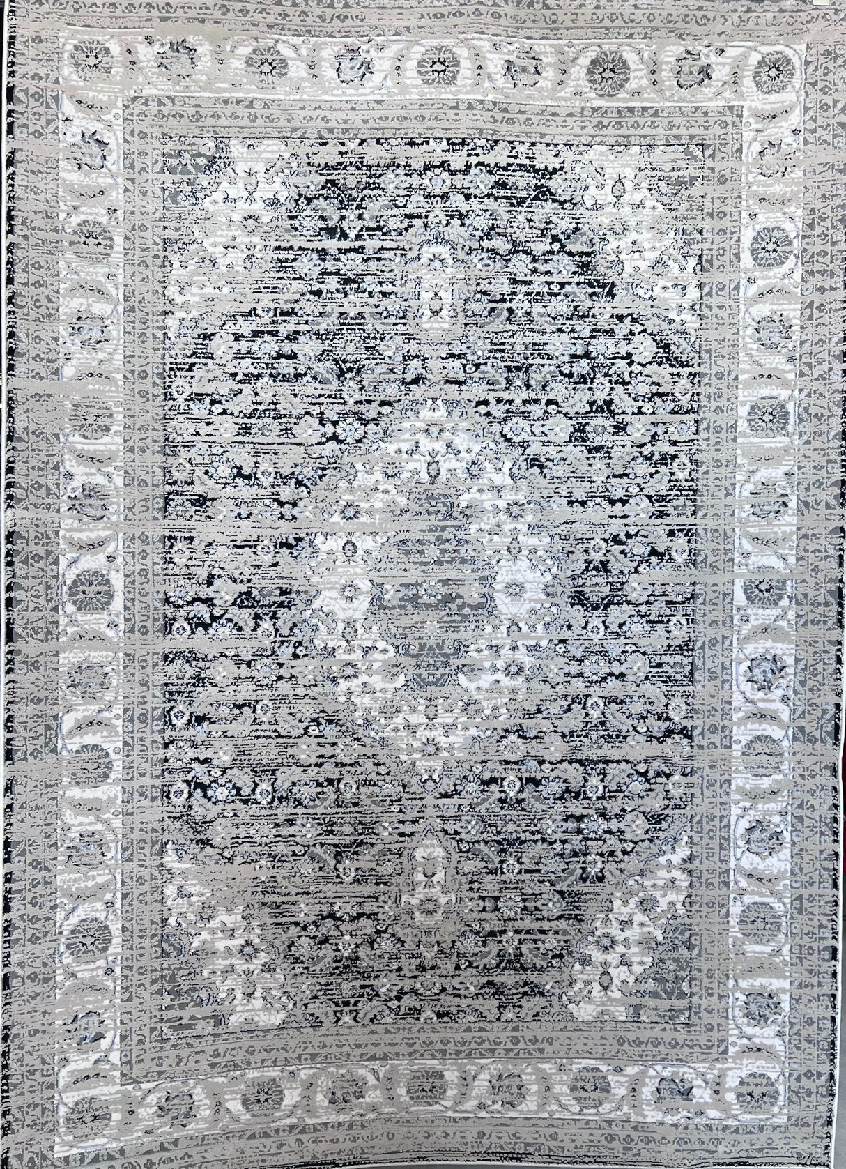 Color-Shift Foldable Flat Weave Area Rug - Polypropylene Polyester Fabric - Shifting Hues Design, Indoor Outdoor, KAVA5503, 7'9" X 10'2" (1 Rug)