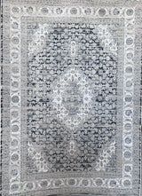 Color-Shift Foldable Flat Weave Area Rug - Polypropylene Polyester Fabric - Shifting Hues Design, Indoor Outdoor, KAVA5503, 7'9" X 10'2" (1 Rug)