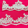 Beaded Corded Lace Trim 4"
