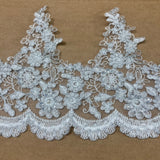 Beaded Corded Lace Trim