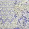 Corded Bridal Lace Embroidered Net Mesh