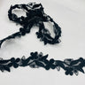 Beaded Corded Lace Trim 1.5" Wide