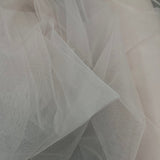 1 Yard 2 Way Stretch Nylon Net Mesh Fabric | 60" Width | Lightweight Sheer Mesh for Gowns, Dancewear & Costumes