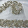 Beaded Corded Lace Trim 2.5"