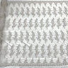Corded Bridal Lace Fabric on Polyester Mesh