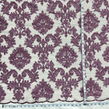 Beaded Embroidered Lace Mesh