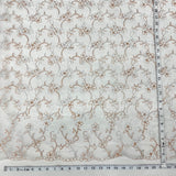 Corded Bridal Lace Fabric 54" Polyester Net Mesh