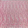 Beaded Embroidered Lace Fabric on Net Mesh