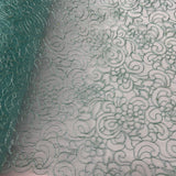 Polyester Corded Bridal Lace Fabric 53" Wide