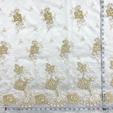 Bridal Lace Fabric Corded Embroidered 54" Wide