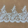 Beaded Corded Lace Trim
