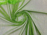 AB Rhinestones On A Fish Net Polyester Fabric - Iridescent Rhinestone Mesh, 1 Yard