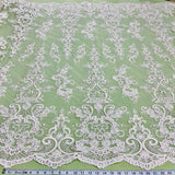 Embroidered Lace Beaded Bridal Mesh