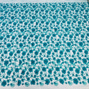 Beaded 3D Floral Lace Fabric