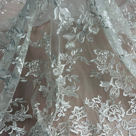 Corded Bridal Lace Fabric 53" Wide