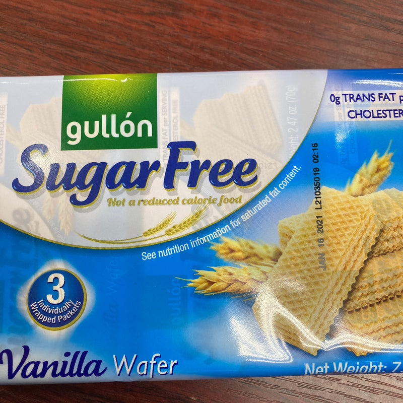 Gullon SugarFree Vanilla Wafers 210G