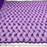 Beaded Lace Fabric on Polyester Net Mesh