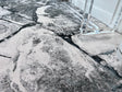 Tess 911 Gray Polyester Area Rug - Gray, TES911 Gray (5' 3" X 7' 4")