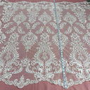 Embroidered Bridal Lace Fabric