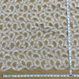 Beaded Lace Fabric White Organza
