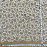 Beaded Lace Fabric White Organza
